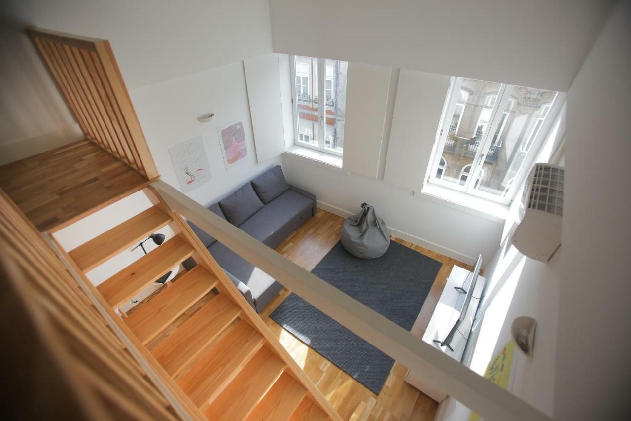 Moon House-Santa Catarina Apartment Porto Luaran gambar